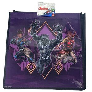 Marvel Black Panther Wakanda Reusable Tote Bag Avengers New